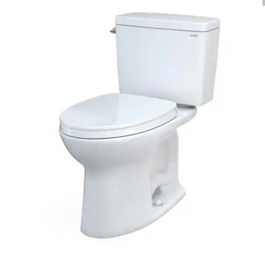 Toto Drake 2-Piece Single Flush Elongated Toilet 