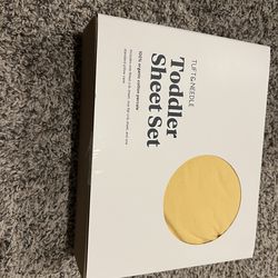 💛 NEW Tuft & Needle Organic Cotton Toddler Sheet Set