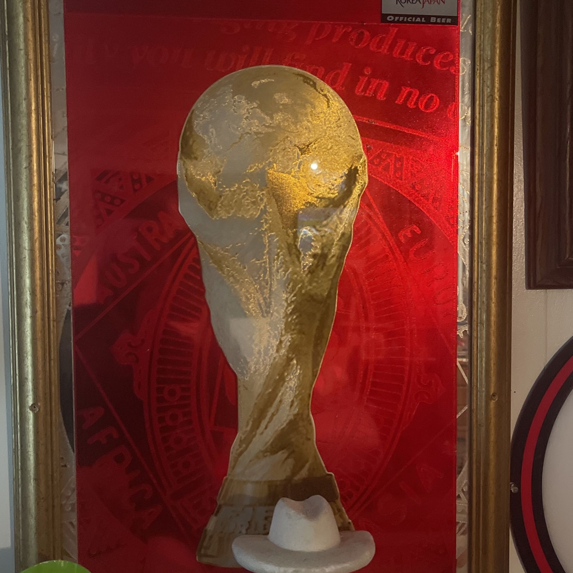 Budweiser FIFA World Cup Mirror for Sale in Tulare, CA - OfferUp