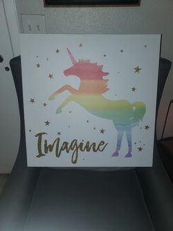 Unicorn Print! Perfect Condition
