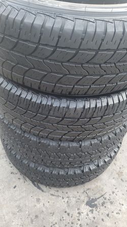 Four very strong tires for sale. 245/75/16