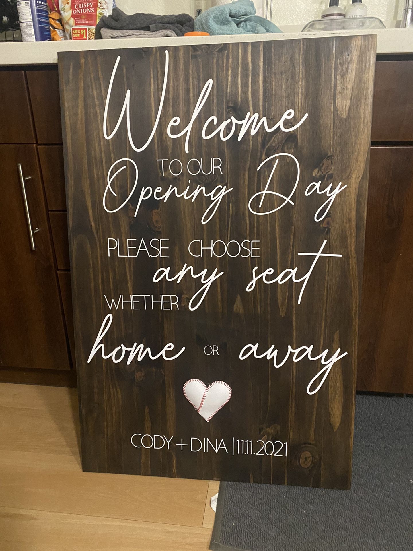 Wedding Welcome Sign