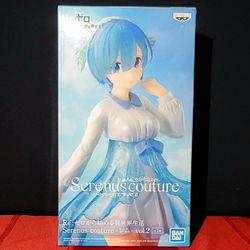🩵Re:Zero Starting Life in Another World Serenus Couture Rem Collectible Figure (Version 1)