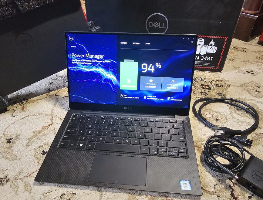 Dell XPS 13 9370 Laptop with Windows 11, 16 GB RAM, 512 GB SSD, and New Battery