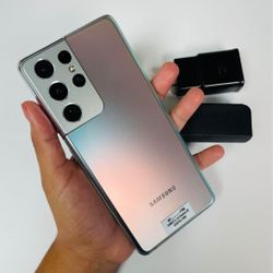 Samsung Galaxy S21 Ultra,  Factory Unlocked,  Excellent Condition,  LIKE NEW 