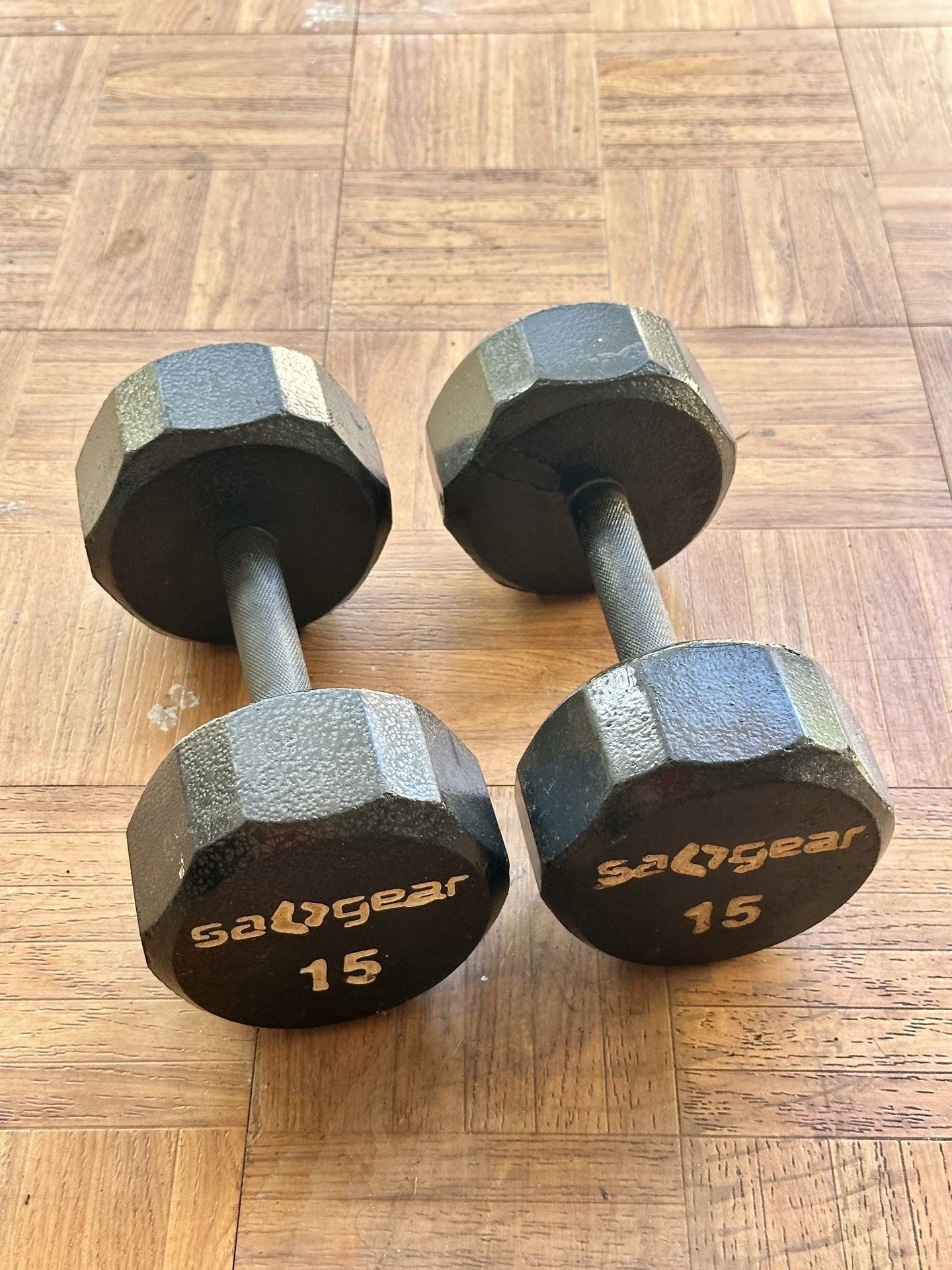15lb Dumbbell Set SA Gear
