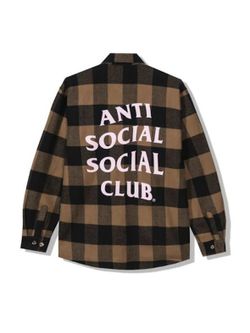 Anti Social Social Club Flannel Size L