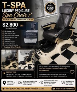 T-Spa Luxury Pedicure Chair