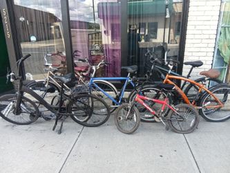 Bikes Of All Sizes