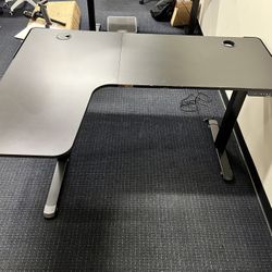 Electric Standing L-Shaped Desk