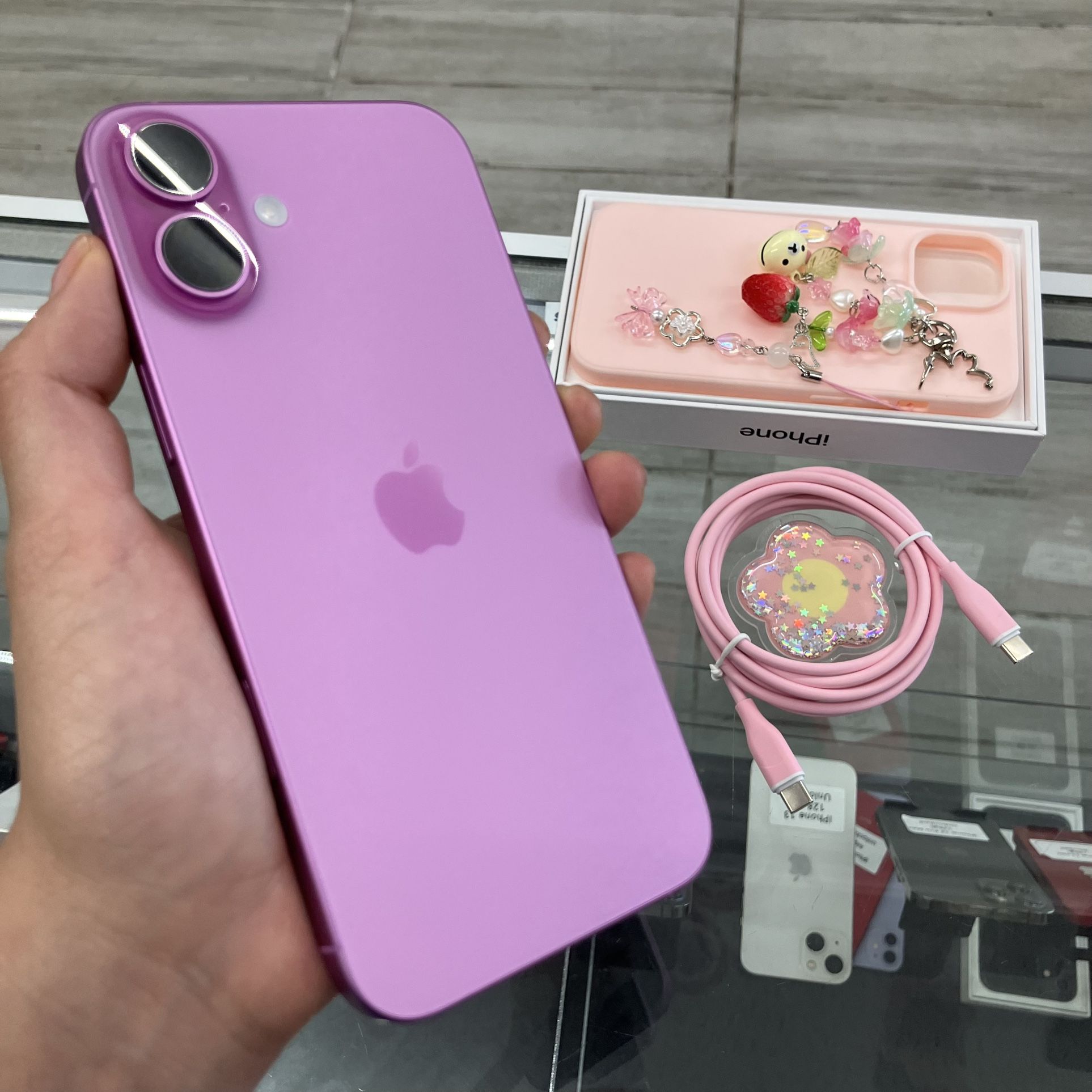 Pink iPhone 16 Unlocked Cash Or $50 Down