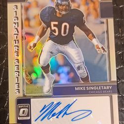 2022 Panini Donruss Optic Mike Singletary Auto