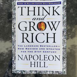 Think And Grow Rich By Napoleon Hill Book