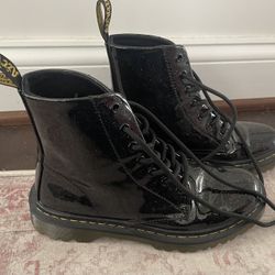 Doc Martens glitter boots
