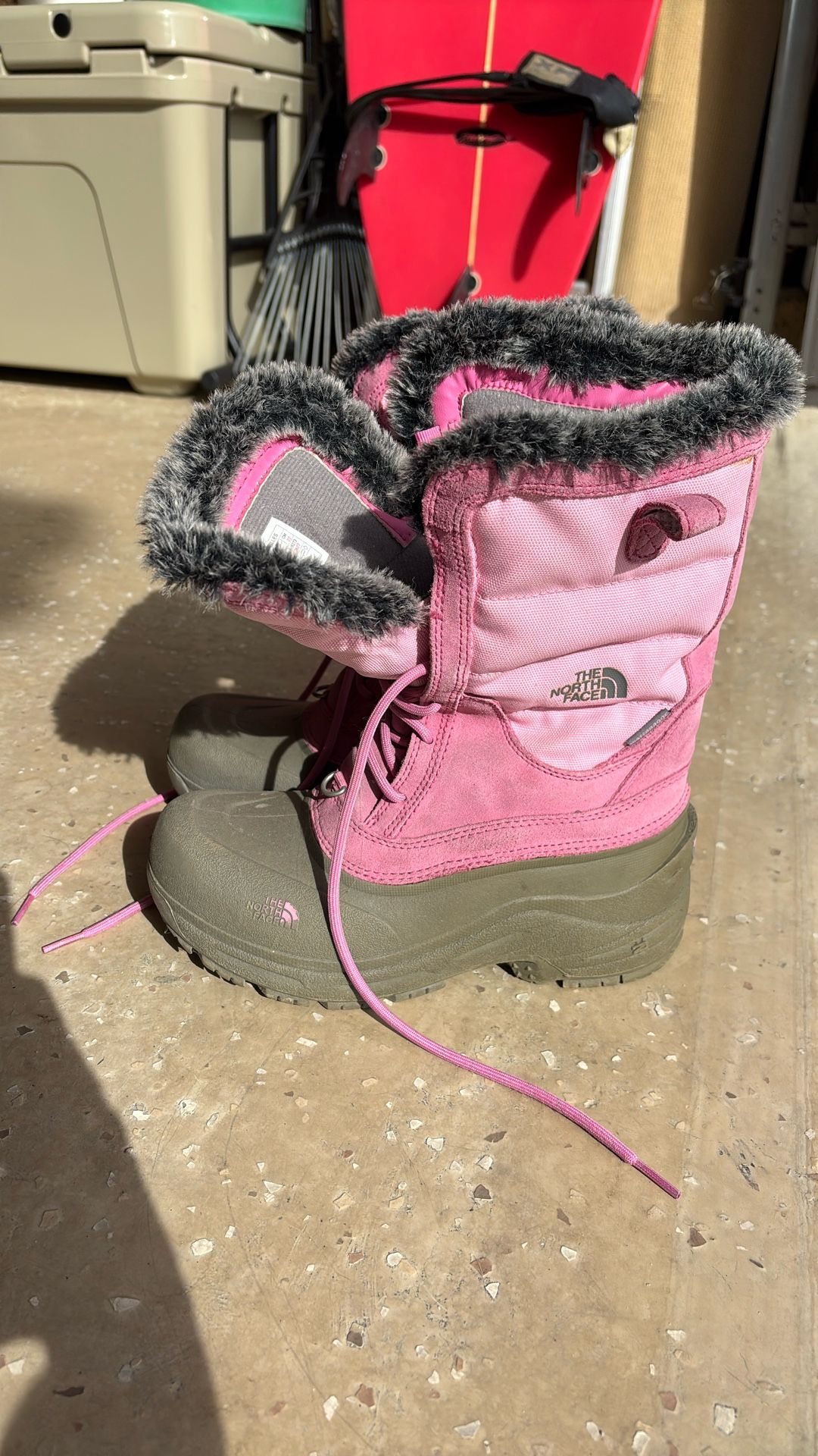North Face Snow Boots Girls 