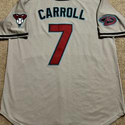 2024 Arizona Diamondbacks ‘Corbin Carroll #7’ Road Grey Baseball Jersey