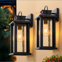 2 Pack Motion Sensor Outdoor Lights
