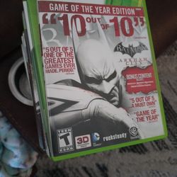 Xbox 360 Batman Arkham City Game Of The Year Edition 