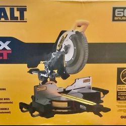 DEWALT 60V Lithium-lon 12 in. Cordless Sliding Saw (Tool Only) 