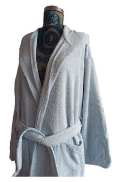 Turkish Soft and hooded bathrobe 👉Size :S/M