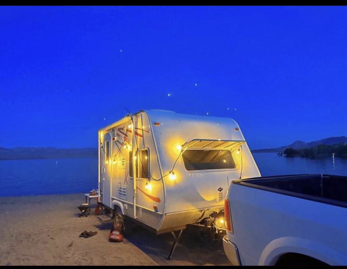 Camper Rv Trailer ….camping …  