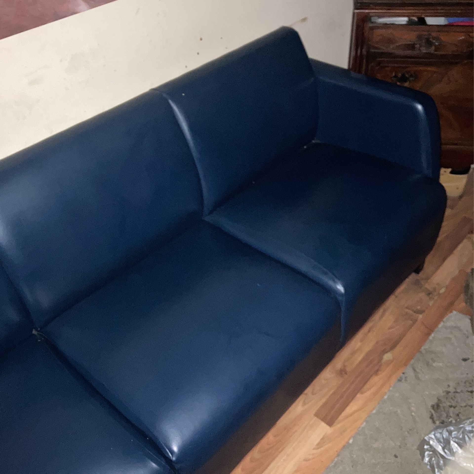 Like New Leather Couch 