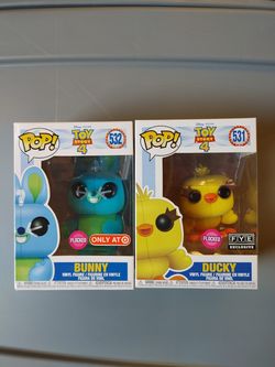 Toy Story Bunny and Ducky Funko Pop