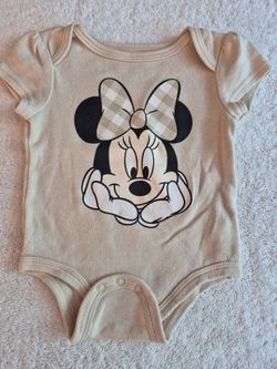 Baby Girl Onesie, 3-6 mo, Disney Baby