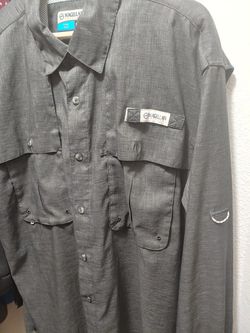 Magellan Fishing Shirt, Mens Large, NEW, Gray, NICE for Sale in New Port  Richey, FL - OfferUp