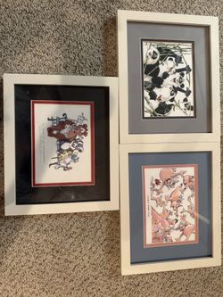 Vintage Robert Marble Signed Framed Art