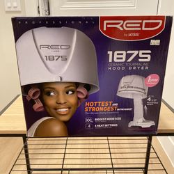 RED by Kiss 1875W Hood Dryer💇🏼‍♀️