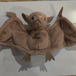 Batty Beanie Baby TY Rare Retired With Tags And Defects As Well As Misprints