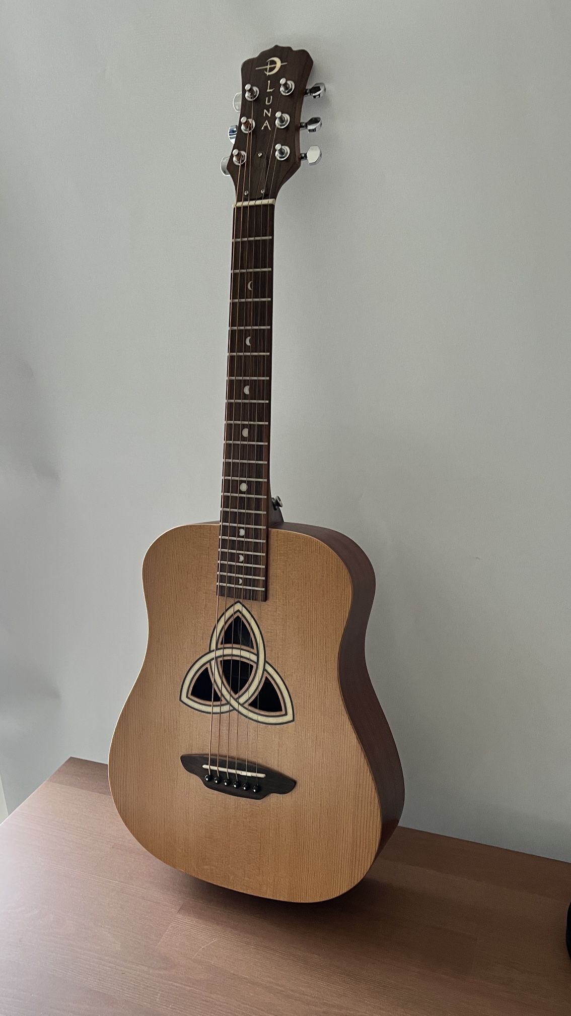 Luna Safari Trinity 3/4th Size Travel Acoustic Guitar