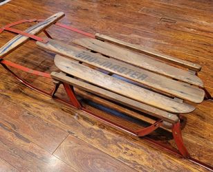 Vintage Sno Master Sled 