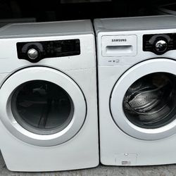 ⭐️NICE CLEAN SAMSUNG FRONT LOAD WASHER AND DRYER SET⭐️