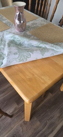 Wood table