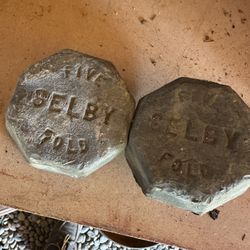 Five Selby Fold Lead Molds