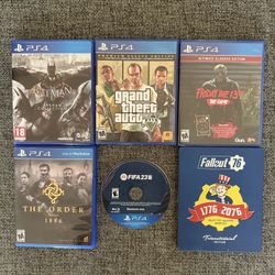 Used Ps4 Games - $17 Each