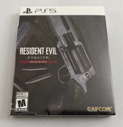 Resident Evil Requiem Deluxe Edition + Steelbook PS5 NEW/SEALED