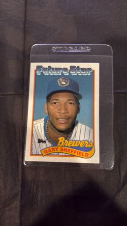 1989 Topps Gary Sheffield Future Star Rookie Card