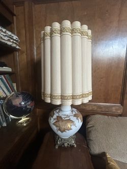 Antique Lamp Hollywood Regency