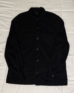 H&M Black Long Sleeve Button Shirt