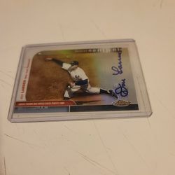 Don Larsen Topps Auto