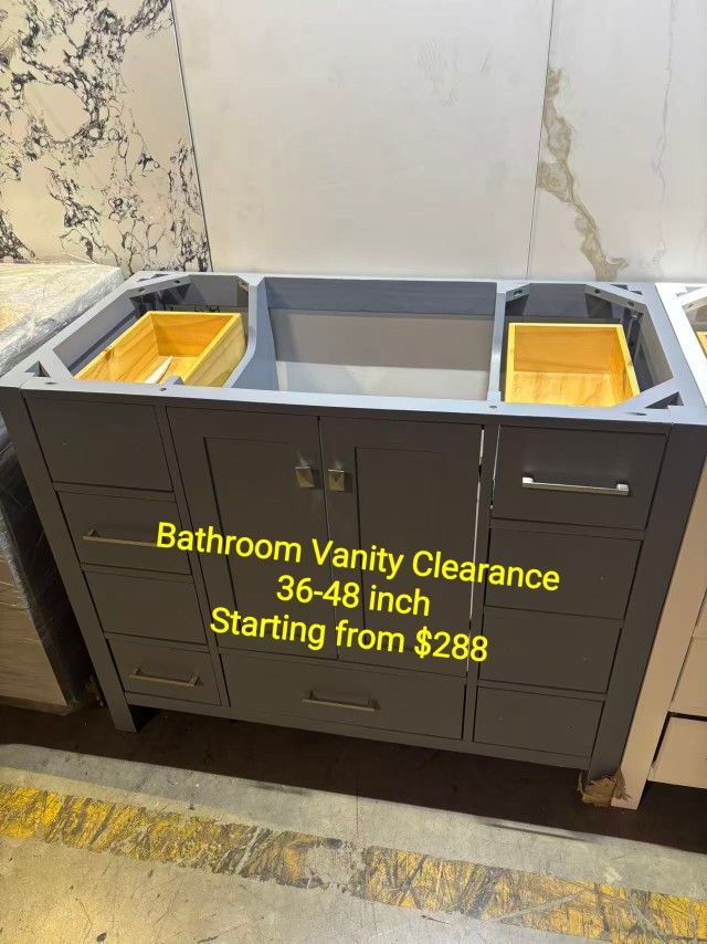 36-48 inch vanity without top 10.2112