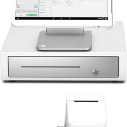 Clover POS System for Small Businesses: Complete Point-of-Sale System with High-Definition 14'' Touch Screen, Cash Drawer, Receipt Printer, Inventory 