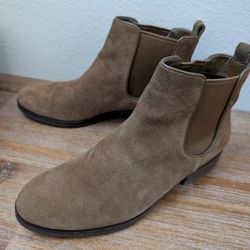 Cole Haan Womens Landsman Bootie II - 7.5B, Olive Suede