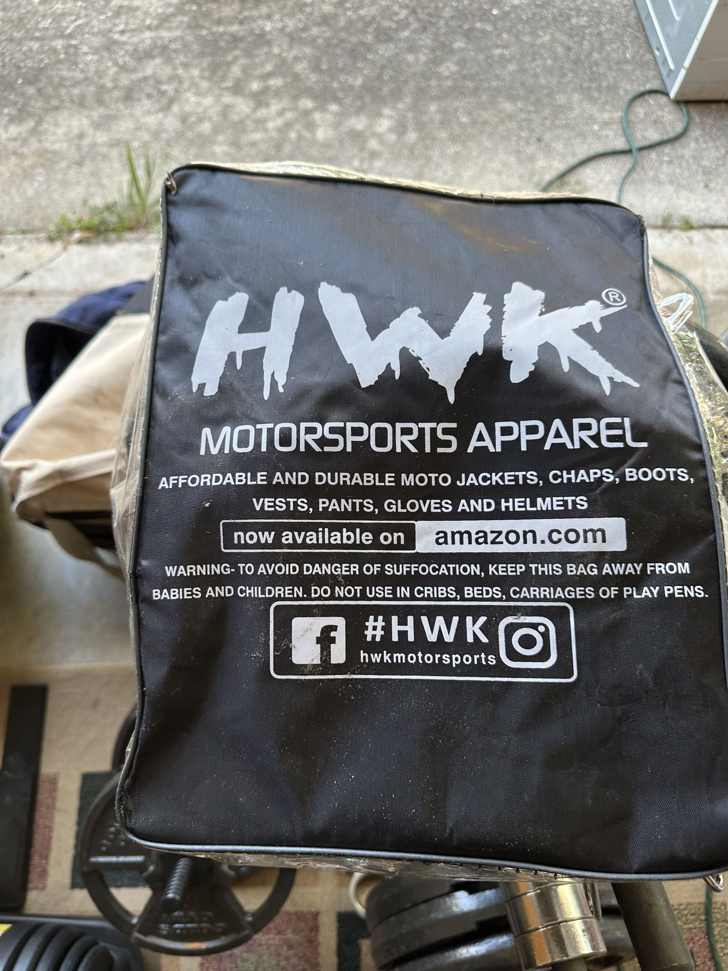 Hwk Motorcycle Jacket Spider 2.0 Size small