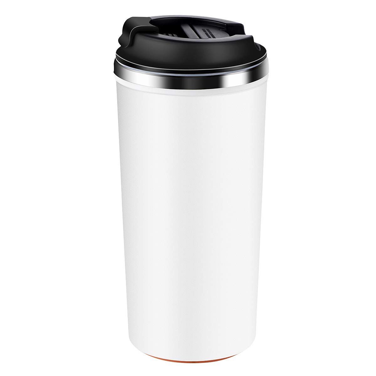 ETROBOT Coffee Tumbler, Stainless Steel Coffee Cup Wall Vacuum Reusable Office Coffee Mug That Won't Fall Over Great for Home, Office, Outdoor Works