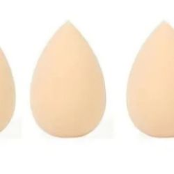 3PCS Mini Makeup Sponge Small beauty blender mini sponge Set for Foundation, Powder,Loose Powder Cosmetic Foundation Mineral Powder Wet Dry