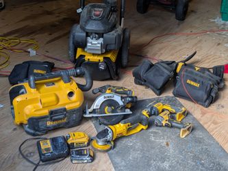 DeWalt set up